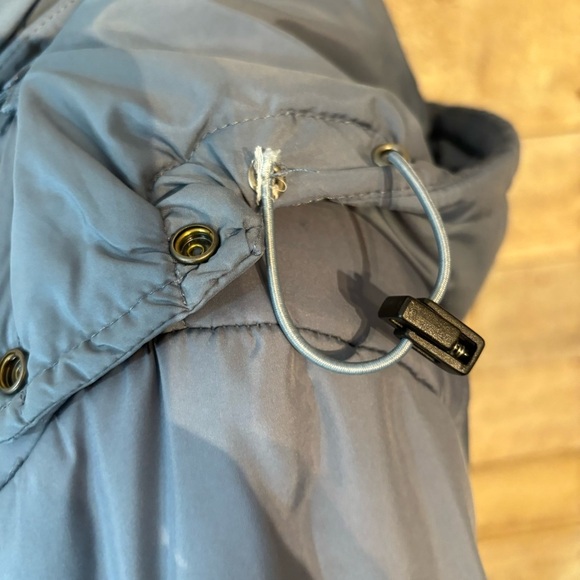 PrAna women’s blue lightweight hooded zip up insulated jacket in size large - Picture 4 of 10